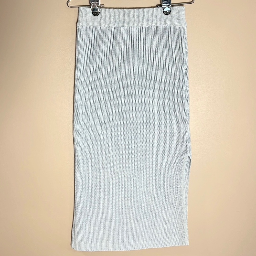Pistola Margie Sweater Skirt (Ash Blue)